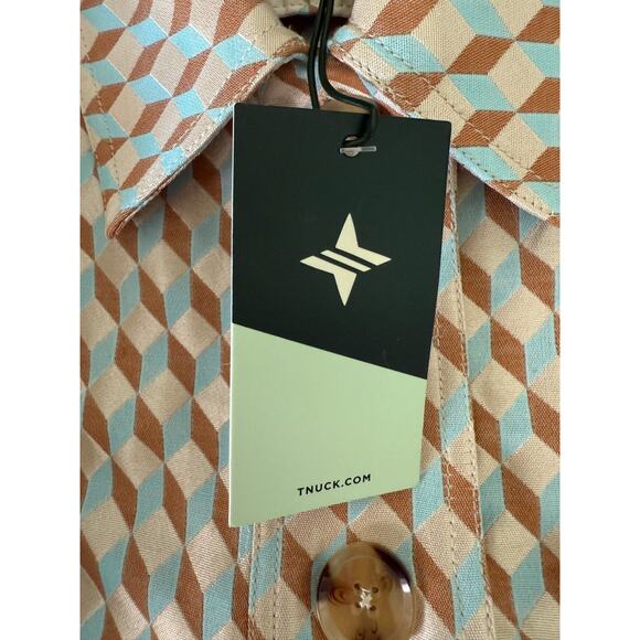 Tuckernuck Ocean Spray Sleeveless Cheyenne Button Closure Dress Size M - Picture 11 of 14